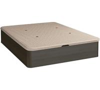 SHIITO - Canapé Abatible Altea 90x190 cm Gran Capacidad Tapa 3D Transpirable Wengué