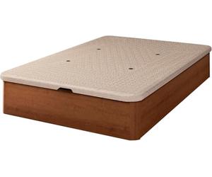 Shiito | Canapé Reno con Amplio Espacio de almacenaje | Tapa Transpirable 3D y ventilación Mejorada con 4 válvulas | Calma y Relax garantizados | Color Nogal - 90x190 cm