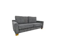 SHIITO | Modelo Lux JC - Sofá 3 Plazas con tapizado diseño y la Calidad Que mereces | Tapizado Color Gris - 85x78x188 cm