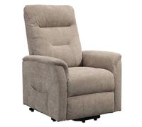 SHIITO | Sillón Relax Manual | Máximo Relax y Comodidad | Modelo Argos - Beige | 110 x 92 x 78 cm
