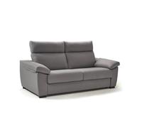 SHIITO | Sofá Cama de 3 Plazas | Modelo Italo - Apertura Italiana | Comodidad y Calidad para Ahorrar Espacio en tu hogar y Recibir a Tus Invitados con Estilo | En Gris - 198 x 95 x 100 cm