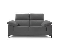 Shiito | Sofá Lucrezia de 3 Plazas | Diseño Elegante y Compacto | 185 cm de Ancho - Color Gris Marengo