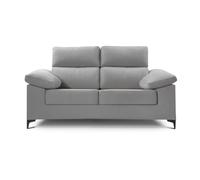 Shiito | Sofá Lucrezia de 3 Plazas | Diseño Elegante y Compacto | 185 cm de Ancho - Color Gris Perla
