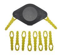 Shiketong Cabezal De Corte De Plástico con Cuchillas De Repuesto RAC155,Compatible con Ryobi,Accesorio for Cortacésped