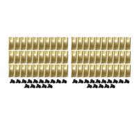 Shiketong Cuchilla for Cortacésped,Compatible con ABLK,Compatible con Sunseeker,60 Piezas De Cuchillas De Repuesto con Tornillos,Compatible con Cortacésped Robótico Smart,S
