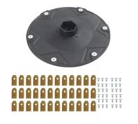 Shiketong Kit De Disco De Repuesto De 6 Cuchillas, Compatible con Dreame, A1, Compatible con Pro, A2, Compatible con Mova, Kit 600,600, 1000 Cuchillas De Repuesto, Piezas De Cortacésped
