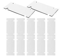 SHINEOFI 12 Piezas Soporte Adhesivo para Timbre Inalámbrico con Batería Montaje sin Taladro para Instalación Fácil y Segura Exteriores