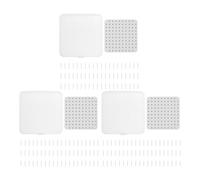 SHINEOFI 3 Juegos Clavos Refractarios para Cerámica Base Porosa | Muestras y Tazas de Té, Uso en Hornos Eléctricos Gas, Plástico Blanco, Ajuste Fino