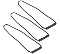 SHINEOFI 3 Piezas Correa para Guardar el Cable de Extensión, Correa de Almacenamiento para Mangueras, Nylon Negro, Reutilizable, Ajustable, con Asa, para Cables de Extensión y Mangueras,