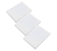 SHINEOFI 3 Piezas Cuaderno de Notas de Papel Cuadriculado para Matemáticas Papel Blanco y Cuadrícula Detallada Adecuado para Aula y Tareas Escolares