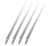 SHINEOFI 4 Piezas Sierra de Poda Manual, Hoja de Sierra de Acero Plata, Compacta y Portátil, para Bonsái y Jardinería, Cortador de Madera para Carpintería