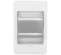 SHINEOFI Caja de Distribución de Energía, Caja de Interruptores para Exterior, 3 Vías, 63, 3 Ka, ABS y PC, Blanco, para Taller y Uso Exterior