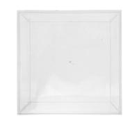 SHINEOFI Caja Transparente Cúbica para Dulces de Boda 8.5x8.5x8.5 Cm, Organizador Plástico de Almacenamiento Capacidad 500 Ml, Adecuado para Fiestas, Cumpleaños y Recuerdos de Eventos