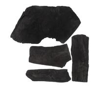 SHINEOFI Carbón para Barbacoa, Carbón de Parrilla de Madera de Lichi, Negro, para Chimenea y BBQ, Fácil de Encender, Realza el Sabor
