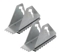SHINEOFI Kit de Patas Antideslizantes Pies de Goma para Escalera Extensible y Soporte Acolchado 1 Par Resistente al Clima para Uso en Terrenos Irregulares al Aire Libre