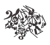 SHINEOFI Notas Musicales Magnéticas Imanes de Doble Cara Pentagrama Musical para Enseñanza Material Magnético Portátil para Pizarra Imantada en Aulas y Uso en Casa