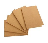 SHINEOFI Pack de 5 Cuadernos de Planificación Recambios de Hojas en Papel Kraft, Cubierta Resistente y Diseño Práctico para Estudiantes y Viajes Varios estilos