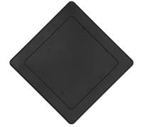 SHINEOFI Panel de Acceso Autoadhesivo Negro de Abs para Reparación de Agujeros en Paneles de Yeso, Resistente a Impactos y Arañazos, Adecuado para Cubrir Tuberías en Hogares