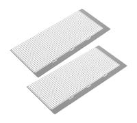 SHINEOFI Regla de Dibujo para Pintura de Gemas 5D Acero Inoxidable con Plantilla de Malla 1020 Orificios 15,5x6,7 Cm 2 Unidades para Kit de Pintura y Manualidades