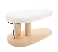 SHINEOFI Tabla de Planchar Multifuncional de Madera y Tela, Portátil y Compacta, Redonda para Hombros y Mangas, Soporte Estable para Planchado Rápido en Espacios Pequeños, Adecuado
