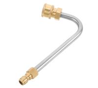 SHINEOFI Varilla de Lavadora de Coches de Acero Inoxidable Dorado, extensión de hidrolavadora de 1/4, para Pressure Washer, práctica y fácil de Instalar, para Limpieza de Color Aleatorio
