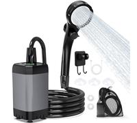 ShinePick Ducha Camping, 3 modos de ducha portátil recargable kit