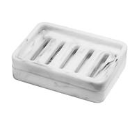 Shinowa Jabonera de Resina, Caja de Jabón de Baño, Bandeja Cuadrada