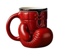 shjxi Boxing Glove Mug, Colorful Sports Mug, Desktop Centerpiece, Funny Water Container, Portable Travel, for Home, Studio, Use
