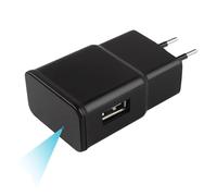 SHMIZZ Cámara Espía Oculta, 1080P HD Mini Cargador USB Cámara Cargador de Detección de Movimiento