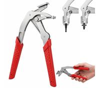 Shocanm Alicate para Extracción de Clips de Panel, Pinza de Desmontaje Antideslizante para Automóvil, Herramienta Quita Clips para Puertas, Tableros, Molduras, Remaches y Fijaciones