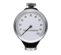 Shore Tipo O probador de dureza para neumáticos de goma medidor de plástico para escala 0-100 grados ligero portátil resistente aleación precisa pantalla industrial herramienta de prueba plata negro