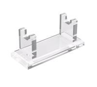Shower Razor Holder - Horizontal Shaving Organizer, Bastidor Non-Slip | Space-Saving Acrylic Shower Rack, Bathroom Vanity Counter Storage, Dad Barber Men Grooming Accessory, Razor Display Stand, Bath