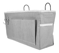 SHOWERORO Bolsa Colgante para Almacenamiento Junto Cama, Organizador Resistente de Tejido Diseño Colgante para Dormitorio y Escritorio, Adecuado para Libros y Papelería