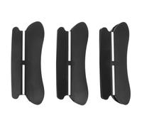 SHOWERORO Guía de Ángulo Kit de 3 Piezas para Afilar Cuchillos Clip Antideslizante de 4 Grados, Material Plástico y Cerámica para Piedra de Afilar y Uso Profesional en Cocina