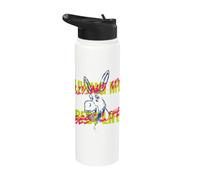 Shrek Living My Best Life Donkey Stainless Steel Insulated Water Bottle