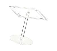 Shuade Soporte acrílico para gafas de sol con base giratoria, mejora la estabilidad, diseño que ahorra espacio, soporte para gafas de mesa, talla única, como se describe