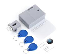 SHUAIGUO Cerradura inteligente para gabinete sin llave, sensor de tarjeta IC de batería, cajón de gabinete inteligente SmartLock DIY invisible oculto oculto cerradura digital sin agujero perforado