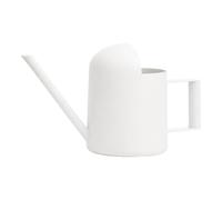 Shurhome Regadera para plantas de acero inoxidable, 300 ml, color blanco | Boquilla larga para recipiente interior, recarga superior abierta y fácil de agarrar