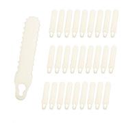 Shyllin BladeDisc1 - Lamas de Repuesto para Recortadora de césped, Paquete de 30. Disco de Recambio para cortacésped a batería, Adecuado (30 Cuchillas - Rectas con Dientes)