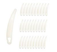 Shyllin BladeDisc1 - Lamas de Repuesto para Recortadora de césped, Paquete de 30. Disco de Recambio para cortacésped a batería, Adecuado (30 Cuchillas - Curvas sin Dientes)