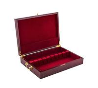 SiaBiced Caja de Madera para Guardar Cubiertos, Organizador de Cubiertos Forrado, Baúl para Utensilios de Cocina