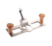 SiaBiced de Cepillo, Cepillo de Mano, Herramienta para Trabajar La Madera, Cepillo de Madera, Aleación de Aluminio, Ergonómicos para Trabajar L, Paquete