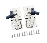 SiaBiced para Muebles de 2 Piezas, para Armario de, Accesorio de Frontal con Resorte de Acero, Instalación con Tornillos, Ade, Style B