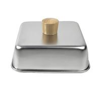 SiaBiced Tapa para rociar, Plancha, Parrilla, cúpula, Aparato, Buffet, Cuadrado, Tapa para rociar al, 26 Cm