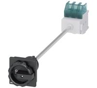 Siemens 3ld2 - Interruptor 3 polos 32a 4 orificio base negro