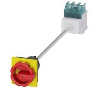 Siemens 3LD2213-0TK53, 3 polos, rojo, amarillo, 690 V, 400 V, 6000 V, IP65