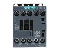 Siemens Contactor 3rt20 AC-3 3 kW 400 V 1na 230 V s00 tornillo