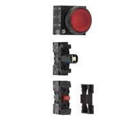 Siemens 3SB32500AA21 Botón Luminoso Rojo LED 110VAC 1R