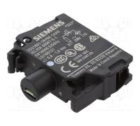Siemens 3SU14011BF601AA0 Módulo LED Blanco con LED Integrado AC 230V con Conexión de Tornillo
