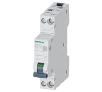 Siemens 5SL60167 Interruptor automático magnetotérmico 1P+N 16A Curva C 6kA 230V